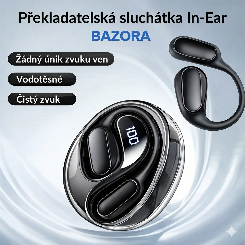 Překladatelská sluchátka BAZORA